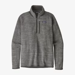 Patagonia Men's Better Sweater 1/4-Zip Fleece 9 Patagonia Men's Better Sweater 1/4-Zip Fleece -Clothing Store Online 26836 NICKEL l
