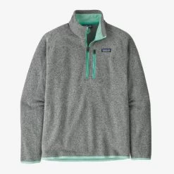 Patagonia Men's Better Sweater 1/4-Zip Fleece 10 Patagonia Men's Better Sweater 1/4-Zip Fleece -Clothing Store Online 26836 STONEWASH EARLY TEAL l