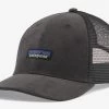Patagonia P-6 Label LoPro UnTrucker Hat -Clothing Store Online 29931 Forge Grey l