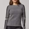 Women's Margot Sweater 1 Women's Margot Sweater -Clothing Store Online 30235 HEATHER GREY l
