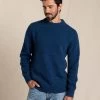 Men's Wilde Crew Sweater 1 Men's Wilde Crew Sweater -Clothing Store Online 32345 TRUE NAVY l