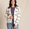 Women's Bianca Cardigan -Clothing Store Online 32520 ALMOND STRIPE l