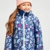 Roxy Kid's Snowy Tale Jacket 1 Roxy Kid's Snowy Tale Jacket -Clothing Store Online 32647 MEDIEVAL BLUE NEO l