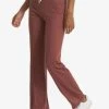 Vuori Women's Halo Wide Leg Flare Pant -Clothing Store Online 32856 ROSEWOOD HEATHER l