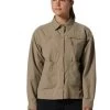 Mountain Hardwear Women's Stryder LS Shirt 2 Mountain Hardwear Women's Stryder LS Shirt -Clothing Store Online 33208 KHAKI l