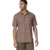 Royal Robbins Men's Redwood Plaid SS -Clothing Store Online 33394 BAKED CLAY l