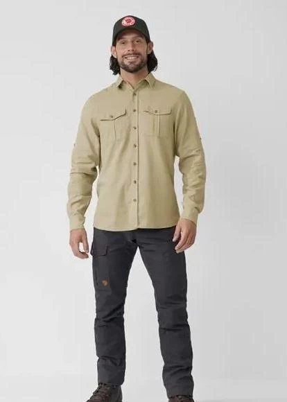 Fjallraven Men's Ovik Travel Shirt LS 5 Fjallraven Men's Ovik Travel Shirt LS - Image 3